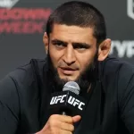 UFC 294: Chimaev se irrita com pergunta sobre Borrachinha, que é 'defendido' por Dana White