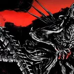 Aliens ganham HQ violenta em nova serie em vermelho branco