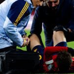 Gavi, do Barcelona, sofre lesão grave em jogo da Espanha