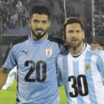 Argentina x Uruguai Suarez mira quebra de tabu contra Messi