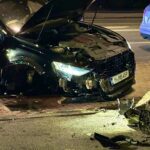 Jogador Balotelli sofre grave acidente de carro na Italia VEJA