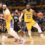 LeBron comanda reação, e Lakers vencem Clippers na prorrogação na NBA