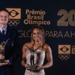 Rebeca Andrade e Marcus DAlmeida vencem o Premio Brasil Olimpico