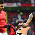 O gesto com ex-Flamengo que fez Casemiro ser criticado no United