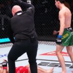 UFC: Australiano dá nocaute brutal e deixa rival estatelado e boquiaberto no chão